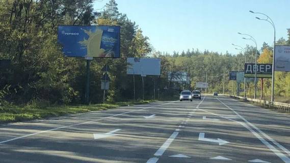 Билборд B в Вышгороде автомобільна дорога Р-02 “Київ-Іванків-Овруч”, 400 м. до повороту на вул. Богатирська фото 1