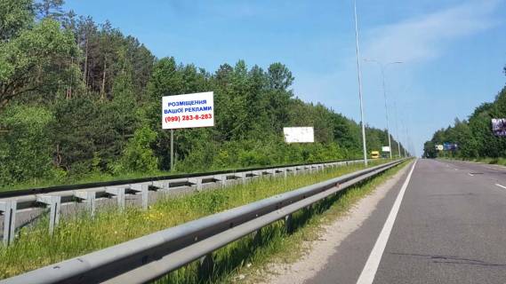 Білборд, Бігборд (Борд)  B у Вишгороді, 6x3  1800 м. после поворота с трассы Р-02 на трассу Р-69, в направлении ул. Богатырской, г. Киев, справа Фото 1