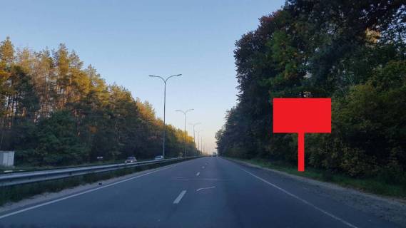 Билборд  в Вышгороде УЛ. Шолуденко, 400 м. после дорожного знака "Вышгород" фото 1