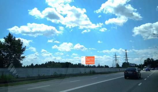 Билборд B в Вышгороде, 6x3  вул. Набережна, 300 м. після дорожнього знаку “Вишгород” (стела), у напрямку до центру Вишгорода, праворуч фото 1