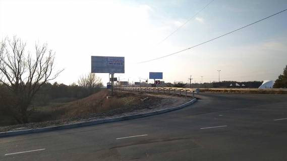 Билборд B в Осещине, 6x3  автомобільна дорога Р-69 “Київ-Вишгород-Десна-Чернігів”,150 м. після повороту на с. Осещина за автобусною зупинкою у напрямку м.Вишгород в с. Хотянівка, праворуч фото 1