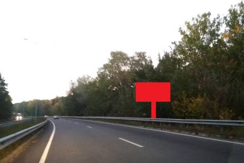 Билборд  в Вышгороде, 6x3  Трасса Р-69, 550 м. от дорожного знака "Вышгород" в направлении трассы Р-02 (с. Новые Петровцы) фото 1