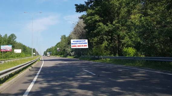 Билборд A в Вышгороде, 6x3  Трасса Р-69, 900 м. от дорожного знака "Вышгород" в направлении трассы Р-02 (с. Новые Петровцы) фото 1