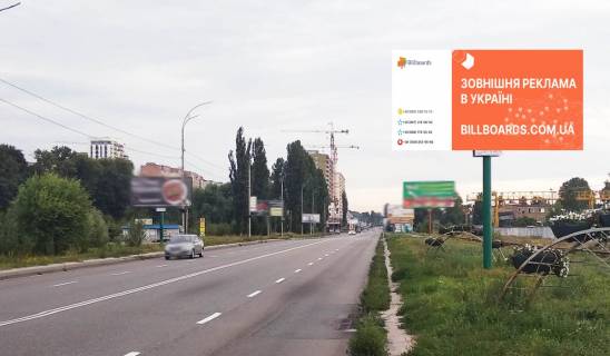 Билборд A в Вышгороде, 6x3  вул. Набережна, 1200 м. після дорожнього знаку “Вишгород” (стела), у напрямку до центру Вишгороду, праворуч фото 1
