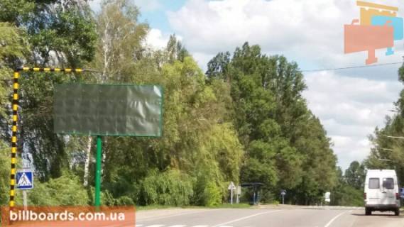 Билборд A в Вышгороде, 6x3  Ул. Шолуденко, напротив завода Карат фото 1