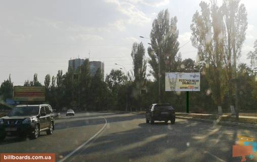 Билборд A в Вышгороде, 6x3  Вул. Набережна, ліворуч, у напрямку с. Хотянівка, 150 м. від МДСПД фото 1