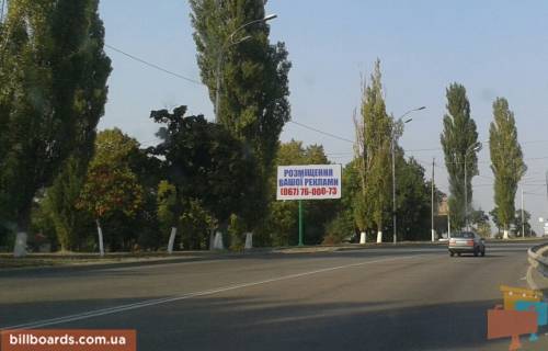 Билборд B в Вышгороде, 6x3  Вул. Набережна, ліворуч, у напрямку с. Хотянівка, 150 м. від МДСПД фото 1