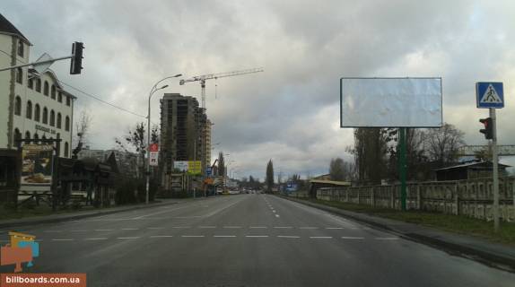 Billboard A in Vishgorod, 6x3  st. Naberezna, pravoruc, napramok u m. Visgorod, pisla povorotu na prospekt Sevcenka Photo 1