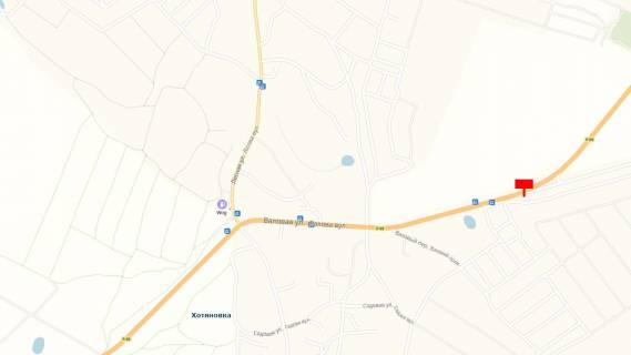 Billboard B in Khotnivka, 6x3  trasou R-69 <<Kiiv-Visgorod-Desna-Cernigiv>>, u napramku z m. Visgorod, 200 m. pisla povorotu na prov. Valovij, pravoruc scheme