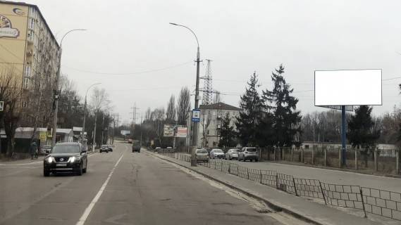 Билборд A в Вышгороде Вул. Шолуденка, 12, біля стадіону "Єнергетик", праворуч, у напрямку с. Нові Петрівці фото 1