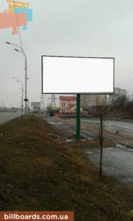 Билборд A в Вышгороде, 6x3  Вул. Набережна, праворуч, у напрямку м. Києва, вздовж дороги, на початку озера фото 1