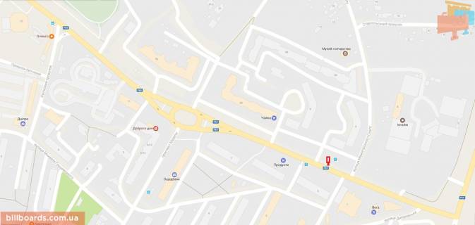 Сiтiлайт B у Вишгороді Зупинка "Вул. Шолуденка" схема