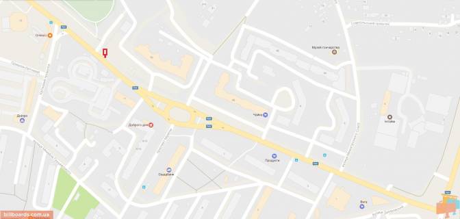Ситилайт B в Вышгороде Ул. Шолуденко, возле дома Шолуденко, 6-Г (магазин Твоя Оселя) схема