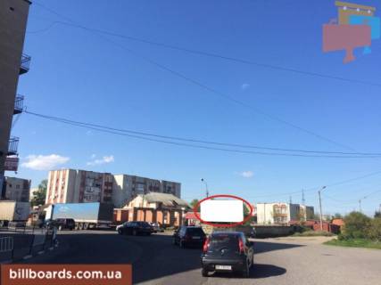 Билборд  в Стрые, 3х6  Галицька, зупинка маршрутного таксі, великий потік транспорту, спальний район, дуже прохідне місце, міжнародна траса Київ-Чоп фото 1