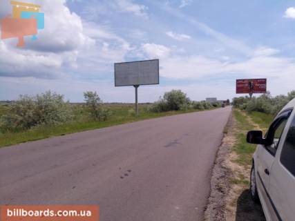 Billboard B in Kobleve, 6х3  mezdu kurortnoj zonoj i selom Photo 1