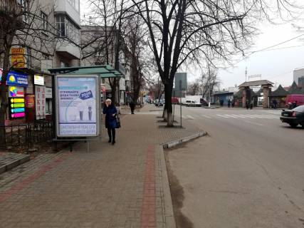 Сiтiлайт B у Кременчуці вул. Шевченка, ЗГТ "Центральний ринок" (1,20 х 1,80 м.) Фото 1