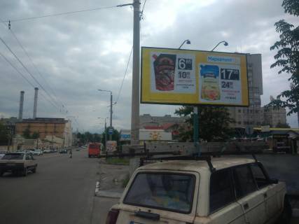 Билборд A в Кременчуге, 3х6  пр. Свободи - вул. Переяславська фото 1
