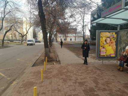 Ситилайт A в Кременчуге вул. Перемоги, ЗГТ "готель "Кремінь" (1,20 х 1,65 м.) фото 1
