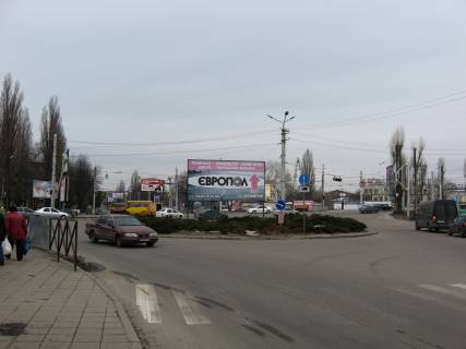 Билборд A в Кременчуге, 3х6  пр. Свободи - вул. Вадима Пугачoва фото 1