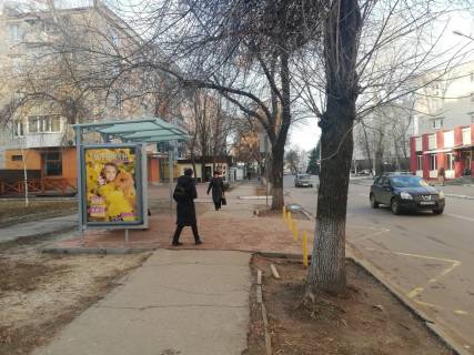 Ситилайт B в Кременчуге вул. Перемоги, ЗГТ "готель "Кремінь" (1,20 х 1,65 м.) фото 1