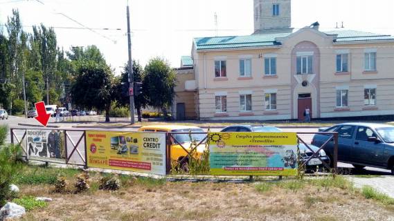 Нестандарт B в Кременчуге пр. Свободи - вул. Переяславська № 8 (1 х 2 м.) фото 1