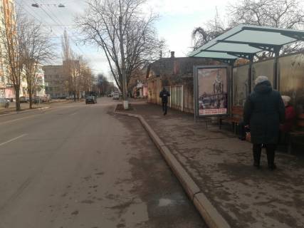 Ситилайт A в Кременчуге вул. Небесної Сотні, ЗГТ "вул. Троїцька" (1,20 х 1,80 м.) фото 1