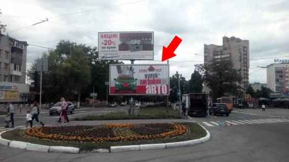 Призма A в Кременчуге, 3х6  вул. Київська - пр. Свободи до Києва (призма) - 391534 фото 1