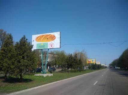 Billboard A in Kremenchuk, 3х6  av. Svobodi - st. Geroiv UPA z centru Photo 1