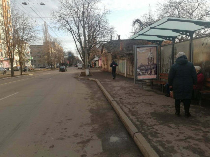 Ситилайт A в Кременчуге, 1,2х1,8  вул. Небесної Сотні, ЗГТ "вул. Троїцька. (кол. Красіна)" (1,20 х 1,80 м.) фото 1
