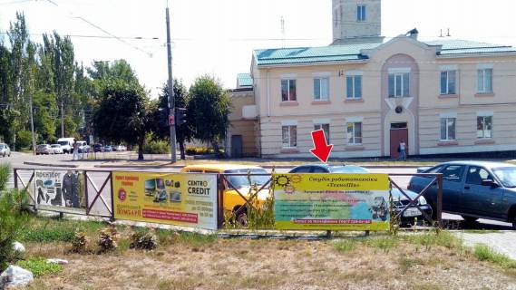 Нестандарт B в Кременчуге пр. Свободи - вул. Переяславська № 6 (1 х 2 м.) фото 1