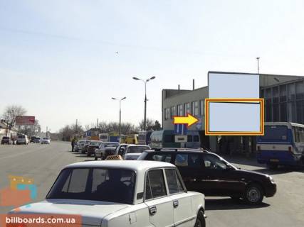 Billboard A in Samar (Novomoskovsk), 3x6  Zdanie avtovokzala Photo 1