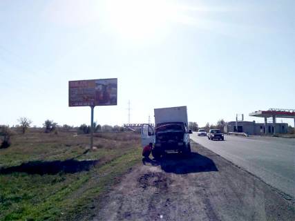 Билборд B в Самар (Новомосковск), 3x6  ул.Сучкова, выезд из города фото 1