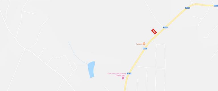 Билборд B в Баре В'їзд в м. Бар з Вінниці, 80 м перед кафе Гурман схема