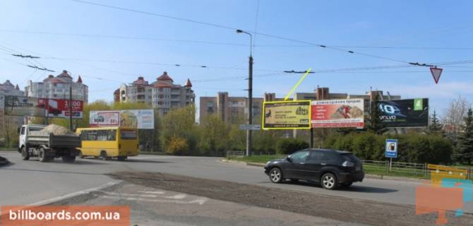 Білборд, Бігборд (Борд)  A у Тернополі, 3х6  Злуки п-кт Фото 1