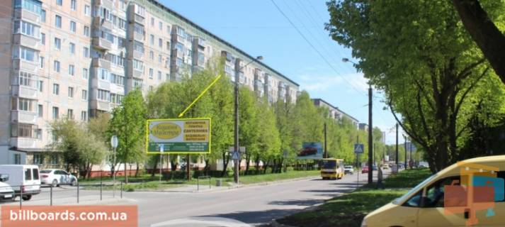 Billboard B in Ternopil, 3х6  Kiivs'ka Photo 1