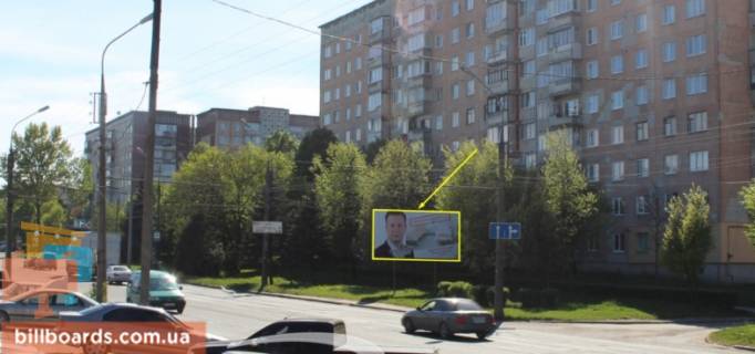 Билборд A в Тернополе, 3х6  Протасевича фото 1