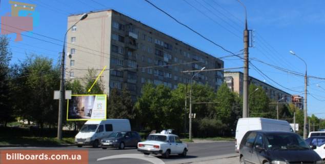 Билборд B в Тернополе, 3х6  Протасевича фото 1