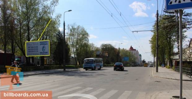 Білборд, Бігборд (Борд)  B у Тернополі, 3х6  С. Бандери Фото 1