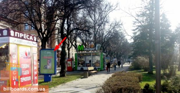 Ситилайт B в Тернополе, 1,2х1,8  Чорновола фото 1