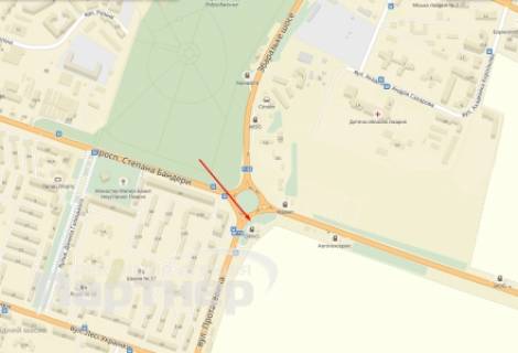 Билборд A в Тернополе, 3х6  Протасевича схема