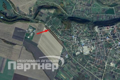 Билборд A в Тернополе Чортків схема
