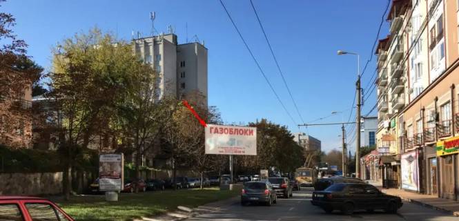 Білборд, Бігборд (Борд)  A у Тернополі, 3х6  С. Крушельницької Фото 1