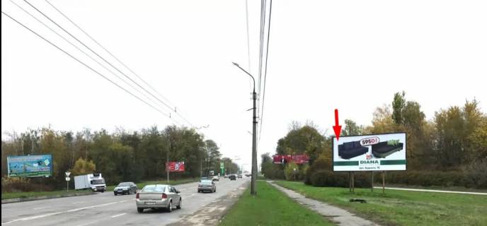 Билборд A в Тернополе, 3х6  Микулинецька фото 1