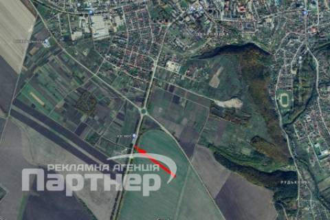 Білборд, Бігборд (Борд)  A у Тернополі Чортків схема