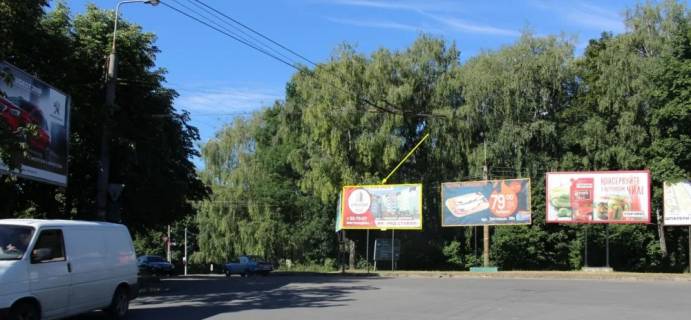 Білборд, Бігборд (Борд)  A у Тернополі, 3х6  Винниченка Фото 1