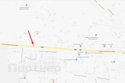 Билборд A в Тернополе Кременець схема
