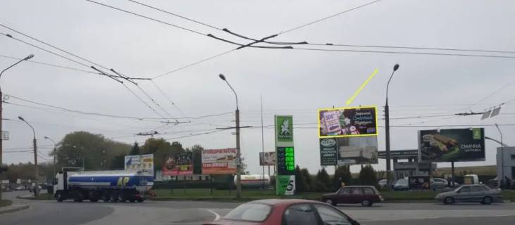 Билборд A в Тернополе, 3х6  Протасевича фото 1