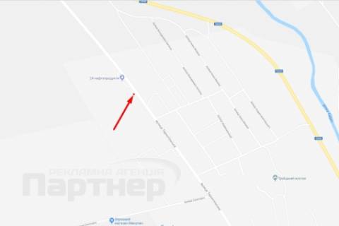 Білборд, Бігборд (Борд)  B у Тернополі село Микулинці схема