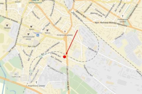 Билборд A в Тернополе, 3х6  Микулинецька схема