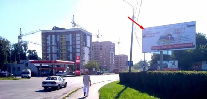 Білборд, Бігборд (Борд)  A у Тернополі, 3х6  Протасевича Фото 1